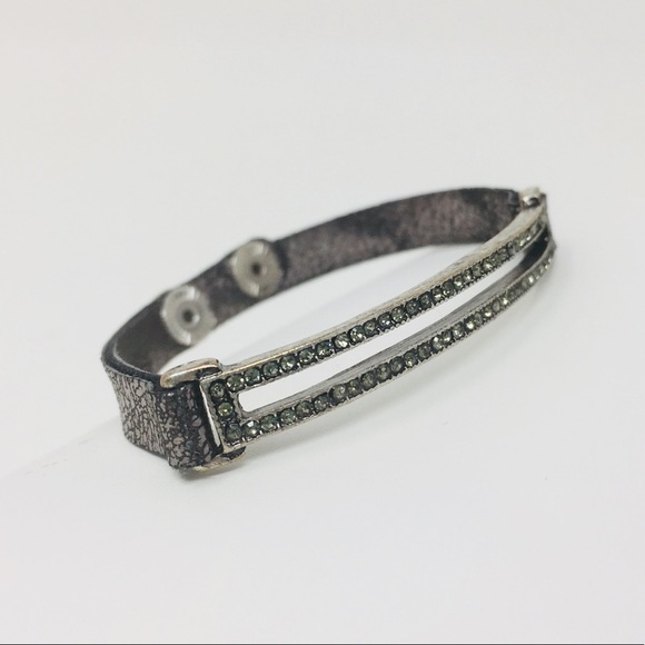 Angelus Collection Jewelry - NWT Grey bracelet with sparkle stone detail